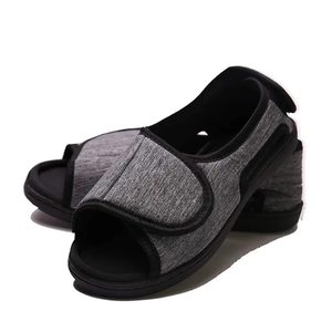 Pantuflas de Casa Personalizables y Cómodas con Punta Abierta para Mujer y Hombre, Zapatos Diabéticos de Espuma Viscoelástica Suave para Interiores con Ajuste de Felpa para Pies Anchos - Product Image 1