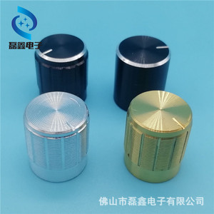 Perilla de potenciómetro de aluminio de 15x17 mm, 6 mm de diámetro interior, control giratorio para dispositivos electrónicos - Product Image 2