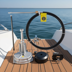Kit de Dirección Rotatoria para Motor Fuera de Borda Vevor, Cable de Dirección para Barco de Acero Inoxidable de 14 Pies, Herrajes Marinos - Product Image 2