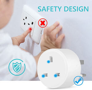 TY-UK-3S WiFi <b>Smart</b> Plug UK Standard Work With Alexa Si-ri 15A for <b>Smart</b> Home Tuya Wifi <b>Smart</b> Plug UK <b>Socket</b> - Product Image 3