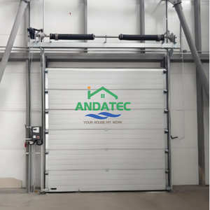 Puertas elevadoras superiores industriales aisladas <span class=keywords><strong>Anda</strong></span> con paneles de doble capa - Product Image 4