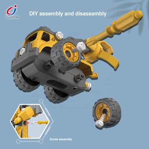 Camion Chengji à démonter, jouet de créativité en gros, 5 en 1, assemblage simulé, jouet de voiture transformable avec musique et éclairage - Product Image 3