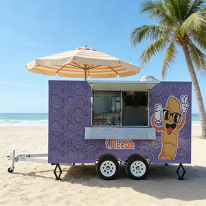 Remolque de Comida DOT CE Coffee Complete Kitchen para Diseño Personalizado de Pizza, Helados, Comida Rápida y Venta Ambulante - Product Image 4