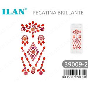 Adesivi con strass brillanti Ilan 39009-2 per decorazioni unghie - Product Image 3