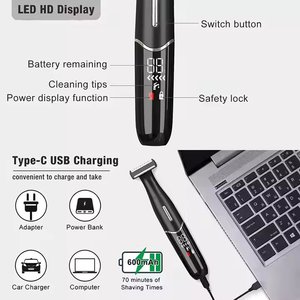 MaySmart F-25 Set Rasoio Elettrico 4-in-1 per <span class=keywords><strong>Uomo</strong></span> e Donna, Epilatore USB per Tutto il Corpo, Garanzia di 1 Anno per Paesi Anglofoni - Product Image 4