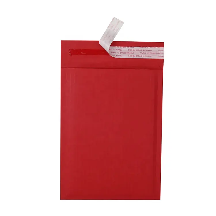 Respectueux de l'environnement 100% Recyclé Logo Personnalisé Expédition Mailer Sac Kraft Papier Couverture Enveloppe Papier Ondulé Rembourré Mailer