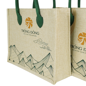Sac fourre-tout structuré haut de gamme avec logo personnalisé, poignées en cuir PU, fermeture éclair, TRONG DONG TB-JT01, sac cadeau d'entreprise, sac de shopping, OEM/ODM - Product Image 6