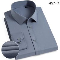 Chemise de clergé noire à manches longues pour homme, style décontracté d'été, col montant, taille XL, pour prêtres et prédicateurs de l'Église catholique