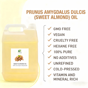 Tinh Khiết Tự Nhiên Lạnh Ép Hạnh Nhân Ngọt Ngào Dầu Với Giá Bán Buôn Cho Chăm Sóc Da Và Chăm Sóc Cơ Thể - Product Image 4