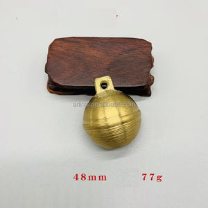 High Quality <strong>Brass</strong> <strong>Bell</strong> Ball Shape with Big Sound for Home Decoration Pets Animal &amp; Love Style Casting Technique China - Product Image 4