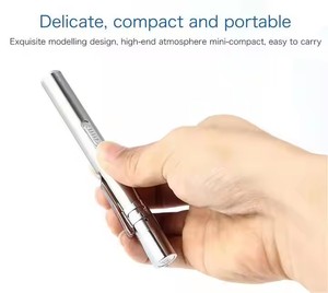 USB 2-in-1 Có Thể Sạc Lại Không Thấm Nước Đa-Công Cụ Bút Ánh Sáng Với Dual LED Đèn Pin Thép Không Gỉ Cơ Thể Cho Y Tá Và Bác Sĩ - Product Image 2