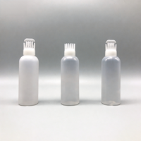Bouteille de teinture capillaire en plastique HDPE personnalisée pour salon de coiffure, 150 ml, avec bouchon à vis