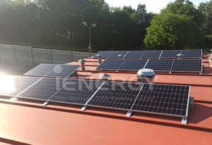 Support de panneau solaire en alliage d'aluminium argenté en forme de <span class=keywords><strong>Z</strong></span>, facile à installer, pour alimentation extérieure, fixation sur toit plat ou au sol dans le jardin - Product Image 5