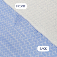 Tissu de matelas en jacquard tricoté à motifs végétaux, tissu de couche d'air épaissi, doux et adhérent pour matelas Simmons
