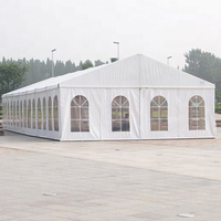 Vente en gros 10x30m 200 personnes tente imperméable toile PVC toit chapiteau tente de noce