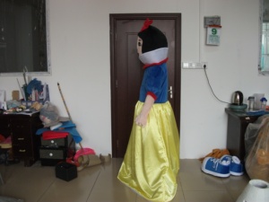 Godimento CE personaggio dei cartoni animati bianco neve principessa mascotte <span class=keywords><strong>Costume</strong></span> in vendita - Product Image 2