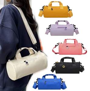 大容量防水オックスフォードトートダッフルバッグ、ファッショナブルな旅行、ワークアウト、ヨガ用ハンドバッグ、乾湿分離、ストラップ、ジッパー開閉 - Product Image 3