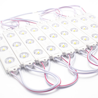 Module LED étanche IP65 avec garantie de 3 ans, DC12V, injection 2835 LED, modèles LED pour enseignes lumineuses