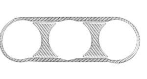 21 pz per <span class=keywords><strong>Honda</strong></span> <span class=keywords><strong>Civic</strong></span> 8th Gen 2006 2011 in fibra di carbonio Set completo decorazione interna Bodykit adesivo rifinitura - Product Image 6