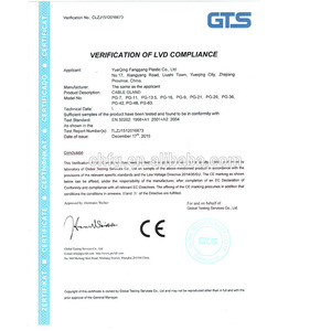 Prensaestopas de <span class=keywords><strong>Cable</strong></span> de Nylon PG7 con Certificación <span class=keywords><strong>CE</strong></span> y Cumple con RoHS, Resistente al Agua IP68, con Tuerca de Seguridad y Sellado para Conector de <span class=keywords><strong>Cable</strong></span>, Gran Venta - Product Image 5