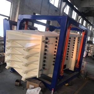 เครื่องคัดกรองแบบแกว่งหลายชั้น ทำจากเหล็กกล้าคาร์บอนความจุสูง สำหรับการผลิตคอนกรีต - Product Image 3