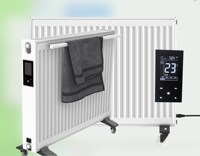 Radiateur de panneau en acier électrique à usage domestique portable 2000W a évalué les dimensions d'économie d'énergie d'émission de chaleur puissante H600XL1000XW110
