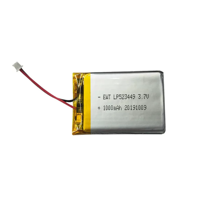 LP523449 1000mAh Pouch Lithium Ion Battery