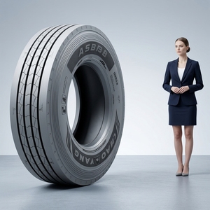 ยางใหม่สำหรับล้อเรเดียล AS898 9.5R17.5 สำหรับเครื่องจักรก่อสร้าง - Product Image 4
