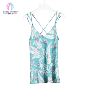 2 Suit Pijamas Set Femme Sexy Satin Lingerie Set Chemise Pajama for Women <strong>Silk</strong> <strong>Ladies</strong> <strong>Pyjamas</strong> GX2908011 - Product Image 2