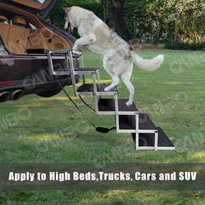 CanboPet Faltbare Hundetreppe für den Außenbereich, tragbare Haustier-Rampe aus Aluminium, Einstiegshilfe für das Auto, Kletterleiter für große Hunde und SUVs - Product Image 6