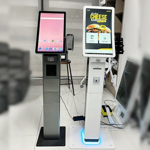 Factory Bulk Sale 21.5'' <b>Touch</b> <b>Screen</b> Android Window <b>All</b> <b>in</b> <b>One</b> <b>Pc</b> Payment System Self Kiosk Queue Calling Number for Bank - Product Image 1