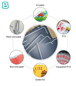 Высококачественные непромокаемые карты для игры в покер Таро с принтом на заказ, набор экологически чистой бумаги с коробкой, оптовая продажа - Product Image 6