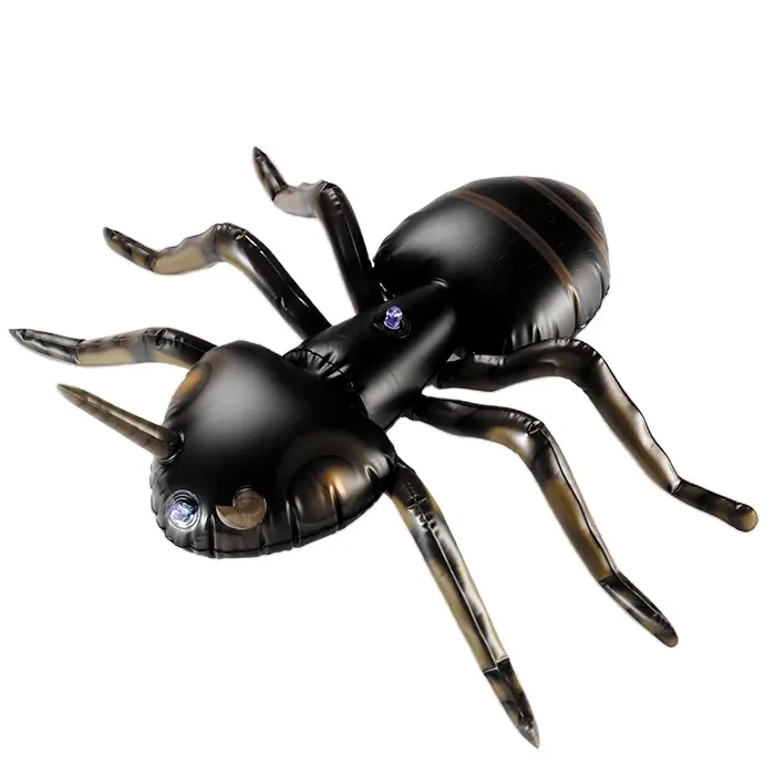 Non-toxic inflatable ants life-sized kids inflatable toy ant Halloween plastic insect kids 3d model toys