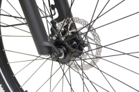Vélo de montagne électrique en alliage d'aluminium de 27,5 pouces, batterie au lithium 36V 250W 10,4Ah, 7 vitesses, moteur à moyeu sans balais, frein à disque mécanique