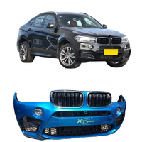 Kit de carrocería usado para BMW X6 F16M de alta calidad, superventas, rejilla de parachoques delantero con recortes de luz antiniebla, accesorios originales de segunda mano