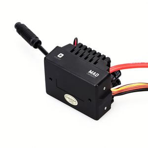 Mad MAX2 HV 2-4S 140A โลหะไร้แปรง ESC กับ5-10A BEC และการสนับสนุนเทอร์โบสำหรับ1/10รุ่น RC รถป้องกัน IP67 - Product Image 3