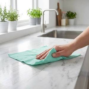 Paño <span class=keywords><strong>de</strong></span> Limpieza <span class=keywords><strong>de</strong></span> Microfibra Reutilizable <span class=keywords><strong>de</strong></span> Secado Rápido para Cocina, 30*30cm, 180gsm, 30 Piezas/Rollo - Product Image 5