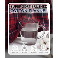 Pantalones de pijama de franela para mujer FOXA, pantalones de descanso a cuadros suaves con cordón y bolsillos, ropa de dormir cómoda para mujer