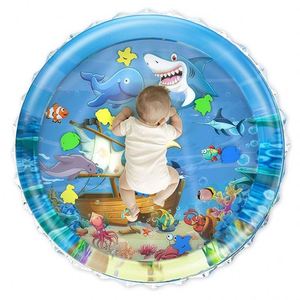 Tapis de jeu gonflable aquatique pour bébé fille, jouets flottants pour le temps sur le ventre, en PVC écologique, modèle 2022, CN;Gua - Product Image 1