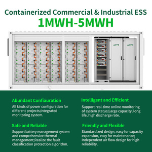 Contenedor ESS LiFePO4 Todo en Uno, Listo para Usar, de 1~5MWh, Solución de Almacenamiento de Energía Comercial Preensamblada para Sistemas Híbridos <span class=keywords><strong>Solares</strong></span> y Eólicos - Product Image 3