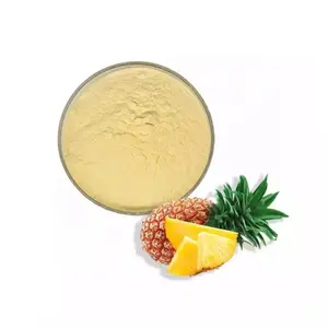 100% 天然散装有机干ananas comosus sd/fd菠萝果粉饮料菠萝粉最佳价格