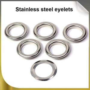 Hebilla de ojo de aire de acero inoxidable grueso, cortina de <span class=keywords><strong>ducha</strong></span> a prueba de óxido, ojales, remaches huecos de tela <span class=keywords><strong>para</strong></span> tienda de campaña al aire libre - Product Image 5