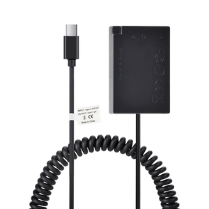 Batterie factice LP-E17 LPE17 E17 avec port Type-C pour appareils photo <span class=keywords><strong>Canon</strong></span> <span class=keywords><strong>EOS</strong></span> 77D 750D <span class=keywords><strong>760D</strong></span> 8000D M3 M5 M6 Rebel T6i T6s Kiss X8i 200D 800D - Product Image 1