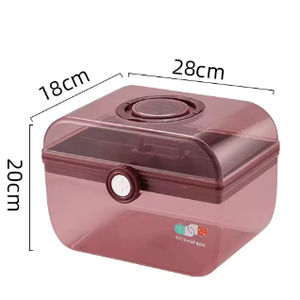 Botiquín de primeros auxilios portátil al por mayor, caja de Medicina de plástico rectangular de viaje vacía, inyección PP para supervivencia familiar - Product Image 5