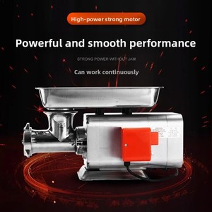 <span class=keywords><strong>เครื่อง</strong></span><span class=keywords><strong>บด</strong></span>เนื้อสแตนเลสเชิงพาณิชย์ 32 ชิ้น กำลังสูง สำหรับ<span class=keywords><strong>บด</strong></span>พริก ผัก และโครงไก่ ทำความสะอาดง่าย ถอดประกอบได้ - Product Image 2