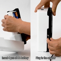 Diffuseur d'huiles essentielles ultrasonique portable sans eau, alimenté par batterie, DC6V, automatique, en plastique, pour hôtel (vente en gros)