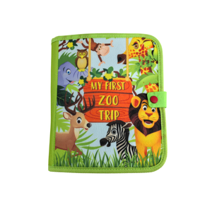 Libro Sensorial <span class=keywords><strong>de</strong></span> Fieltro con Animales del Zoológico, Precio <span class=keywords><strong>de</strong></span> Fábrica, Tablero <span class=keywords><strong>de</strong></span> Actividades Montessori <span class=keywords><strong>para</strong></span> <span class=keywords><strong>Niños</strong></span>, Libro Silencioso <span class=keywords><strong>para</strong></span> Bebés, Regalos <span class=keywords><strong>para</strong></span> <span class=keywords><strong>Niños</strong></span> y Niñas - Product Image 1