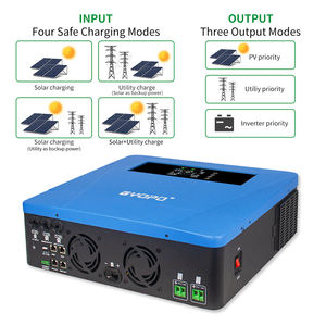 <span class=keywords><strong>Inversor</strong></span> Solar Híbrido Gyopo de 48V y 6.5 <span class=keywords><strong>KW</strong></span>, <span class=keywords><strong>Inversor</strong></span> Voltronic Fuera de Red con Doble MPPT y 98% de Eficiencia para Sistema Solar Max Híbrido - Product Image 5