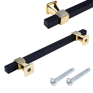 Poignées de meuble de cuisine, poignées de tiroir et de commode, boutons, poignées et barres de tirage symétriques pour quincaillerie - Product Image 3