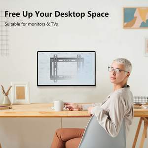 Supporto a Parete per <span class=keywords><strong>TV</strong></span> Fisso Vendita Calda per Schermi 14-42'' Supporto Competitivo per Piccole <span class=keywords><strong>TV</strong></span> Staffe da Parete per <span class=keywords><strong>TV</strong></span> - Product Image 5